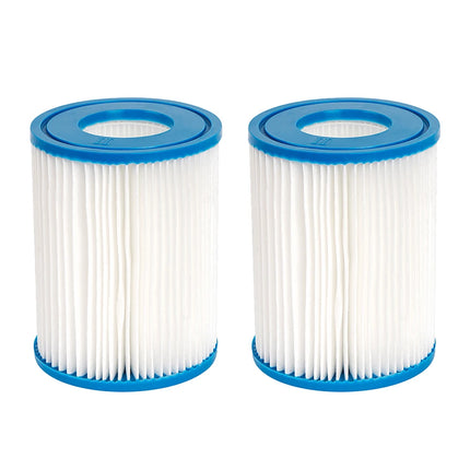 Filtro di ricambio per vasche idromassaggio, cartuccia filtrante di tipo II per piscina Bestway compatibile con la pompa filtro SPA Lay Z