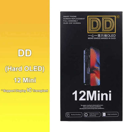 DD OLED LCD Display For iPhone 12 13 14 15 16 16e Pro Max Plus Mini LCD Display Touch Screen Digitizer Assembly Replacement