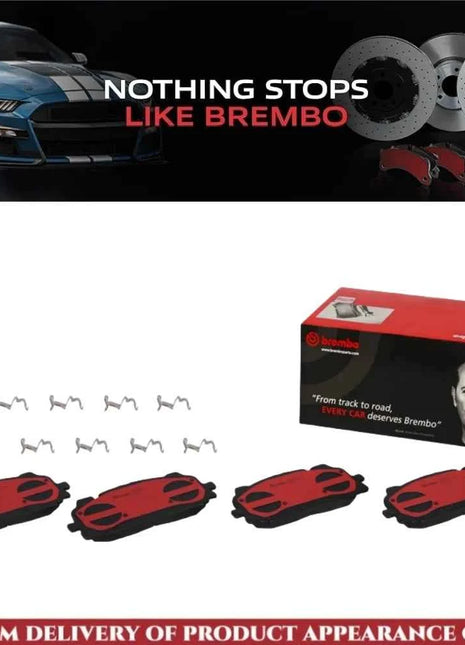 Brembo P85165N Front Brake Pad Fit for AUDI A4 5 A6 S6 S5 Q5 Q7 Q8 VW TOUAREG 4K0698151 4M0698151AP 4M0698151T 4M0698151AA