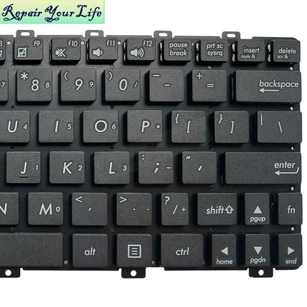 US English RU Russian Keyboard For ASUS EPC Eee PC 1025 1025CE X101CH 1015PX 1015BX 1015CX 0KNB0-0115US00 Notebook Teclado Parts