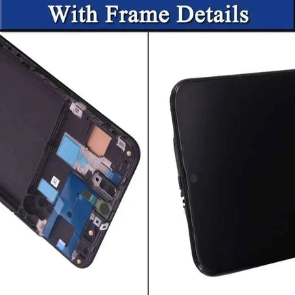 Super Amoled For Samsung A50 A505 A505F A505FN A505GN A505FM LCD Display with Touch Screen Digitizer Assembly
