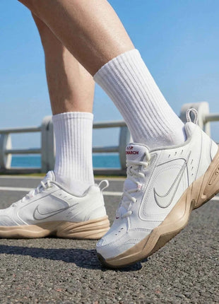 Nike Men's Shoes Air Monarch Iv Lightweight Casual Sports Shoes Breathable Cushioning Running Shoes