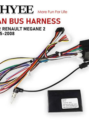 Cablaggio con Decodificatore CAN Bus, Display TOMTOM con SWC, P&P 16 Pin Android, per Renault Megane MK2 Fase 2, Clio 3