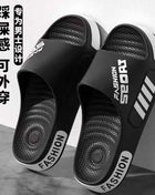 Pantofole da uomo di grandi dimensioni 48-49 Pantofole da casa estive con suola piatta per donna Uomo Open Toe Trend Slides Coppia scarpe da spiaggia leggere Sandali