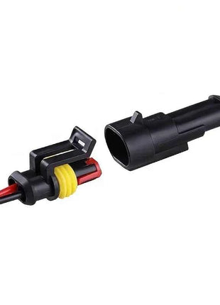 Set di connettori per cavi elettrici impermeabili sigillati a 2 pin con cavo automatico