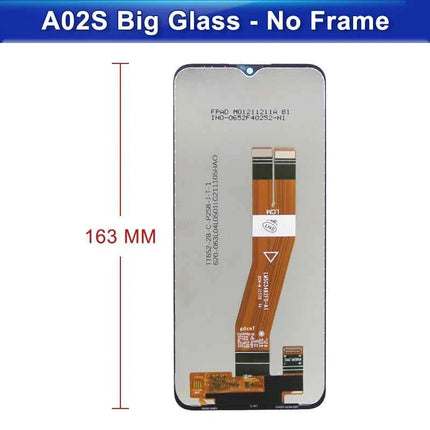 OEM For Samsung Galaxy A02s A025 Display Touch Screen Digitizer Assembly Panel Phone LCD Display Screen Replacement With Frame