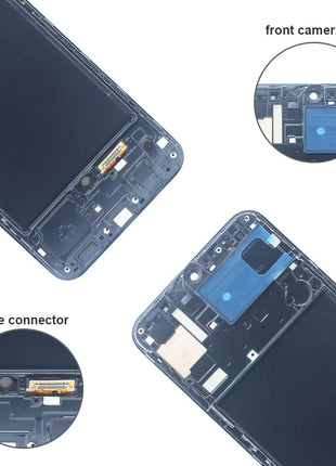 Display LCD AMOLED per Samsung Galaxy A30, Schermo Touch con Digitalizzatore, Assemblaggio Completo con Cornice per Samsung A30 A305F A305G