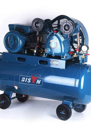 Bison Best Price 230V 2 2 Ac Belt Driven Air Compressor 100L 3 Air Compressor Belt Driven