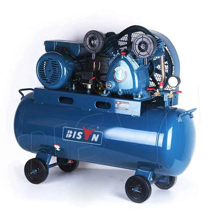 Bison Best Price 230V 2 2 Ac Belt Driven Air Compressor 100L 3 Air Compressor Belt Driven