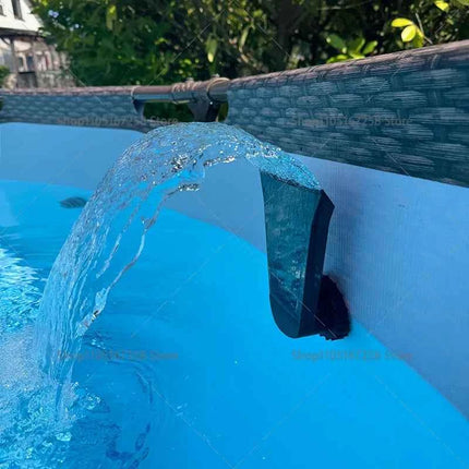 Fontana per Piscina, Ugello a Installazione Diretta Compatibile con Piscine Bestway/Intex, Accessori Estivi per Piscine all'Aperto