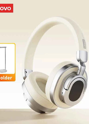 Lenovo LE602 Bluetooth 6.0 Over-Ear Headsets HiFi Stereo Sound Fashionable Music Earphones ENC HD Call Wireless Wired Headphones