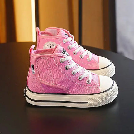Scarpe di tela di buona qualità per bambini Scarpe da bambino per ragazzi Graffiti Nuove scarpe da ragazza primaverili e autunnali Scarpe da ginnastica antiscivolo