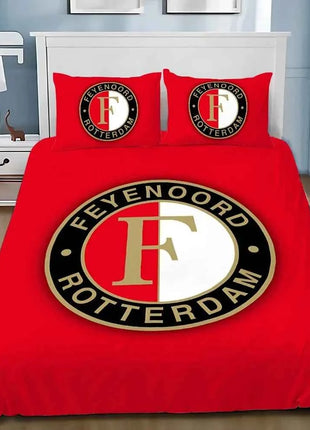 3D Print Hot Fc F-Feyenoords Bedding Set Bedroom Quilt Cover Set Single Double Size Duvet Cover Pillowcase for Adult Boys