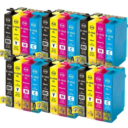 16XL Compatible Ink Cartridge T1631 for Epson WorkForce WF2010 WF2510 WF2520 WF2530 WF2540 WF2630 WF2650 WF2760 WF2750 Printer