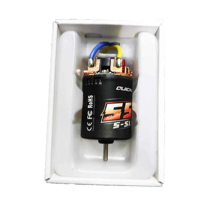 1pcs Hobbywing Brushed Motor 540 30T 40T / 555 11T 13T QuicRun RC Crawler Short course truck Monster truck