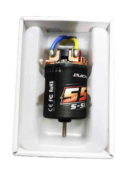 1pcs Hobbywing Brushed Motor 540 30T 40T / 555 11T 13T QuicRun RC Crawler Short course truck Monster truck