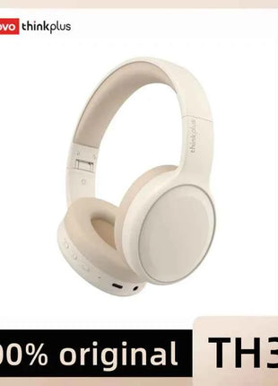 Lenovo TH30 Wireless Bluetooth Headphones with Headwear Earmuffs, Sports Earphones, Esports Games with Microphone