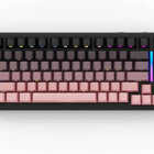 ATTACK SHARK M86 Wireless Mechanical Gaming Keyboard, 75% Gasket Hot Swappable RGB Custom Keyboard, Side Printed PBT Keycaps