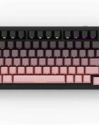 ATTACK SHARK M86 Wireless Mechanical Gaming Keyboard, 75% Gasket Hot Swappable RGB Custom Keyboard, Side Printed PBT Keycaps