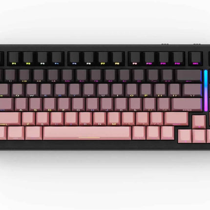 ATTACK SHARK M86 Wireless Mechanical Gaming Keyboard, 75% Gasket Hot Swappable RGB Custom Keyboard, Side Printed PBT Keycaps