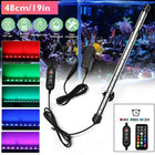 Aquarium 21 LED Light Remote Control Diving Lamp Plant Grow Lighting Underwater Fish Tank Light RGB Led Aquarium Accessories EU