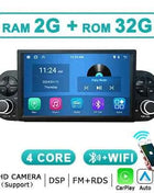 Wireless 7'' Carplay Android 15 Auto Stereo autoradio For Fiat Panda 2020-2023 2 din Car Radio Multimedia player Screen 4G LTE