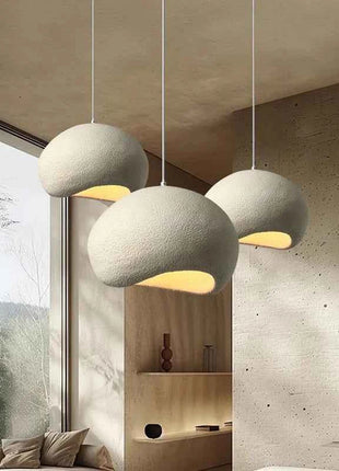 Lampadario moderno a soffitto Wabi Sabi E27 fatto a mano Lustro Decorazioni per la casa Interni Ristorante Lampada a sospensione Soggiorno Camera da letto