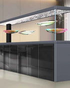 Glass Aquariums for Indoor Fish Large Freshwater FishTanks Full Set Frameless Houseuse Fish Tanks
