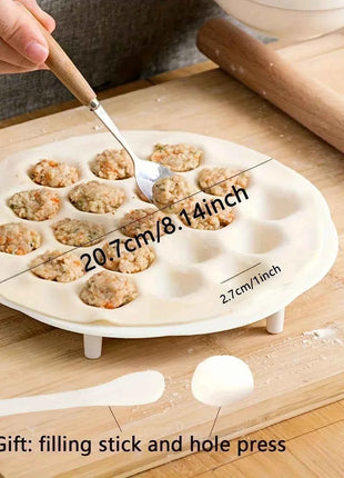 1pc-Simple Chinese Dumplings Mould Kitchen Dough Press Ravioli Making Mold Pastry Tool Gadgets