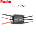 Flycolor 2-6S Lipo BEC 5.5V/5A Brushless ESC 50A 70A 90A 120A 150A Speed Controller / Programming card for RC Boat Model Parts