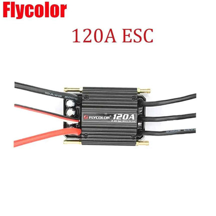 Flycolor 2-6S Lipo BEC 5.5V/5A Brushless ESC 50A 70A 90A 120A 150A Speed Controller / Programming card for RC Boat Model Parts