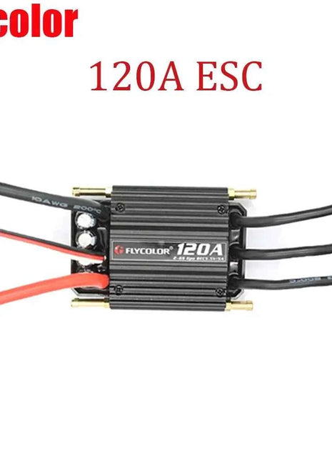 Flycolor 2-6S Lipo BEC 5.5V/5A Brushless ESC 50A 70A 90A 120A 150A Speed Controller / Programming card for RC Boat Model Parts