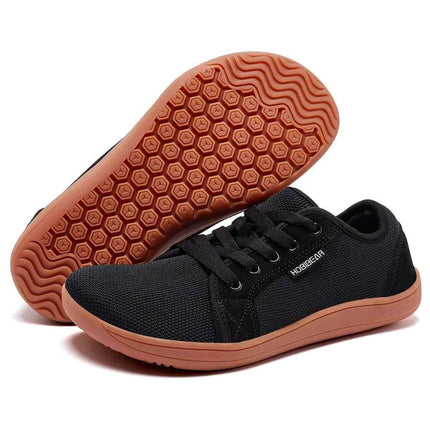 HOBIBEAR Unisex Wide Toe Barefoot Shoes for Men Women Outdoor Trail Running Minimalist Walking Shoes Lightweight and Breathable