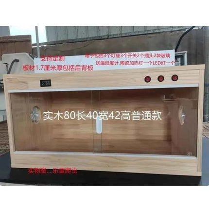 Large Reptile Breeding Box Terrarium Reptile Cages Wood Terrarium