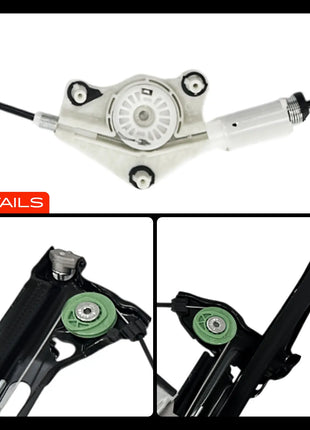 Frankberg 1x Front Right Window Regulator for Audi A4 Cabriolet 8H7 2002-2009 8H0837462A 8H0837462