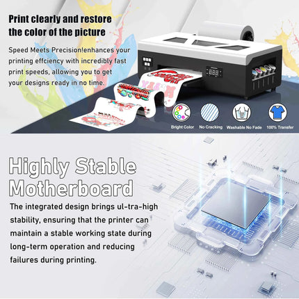 A4 DTF Printer For Epson L805 Head Direct to Film Transfer Printer Impresora A4 dtf For Fabric Hoodies t shirt Printing Machine