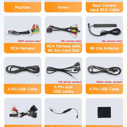 9" Hizpo 2Din Android Auto Car Radio for Audi TT MK2 8J 2006 - 2014 Snapdragon 6115 GPS Navigation SWC DSP 4G BT CarPlay 360°CAM