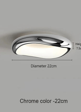 Plafoniere moderne a LED per balcone Stile crema Camera da letto per bambini Lampada da sala studio Decorazioni per la casa Cucina Illuminazione Corridoio Corridoio Luce