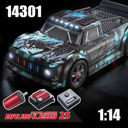 Hyper Go MJX 14303 14302 14301 1/14 4WD RC Car 65km/h Brushless 2.4G Remote Control Car Off-road High Speed RC Cars Truck Toy