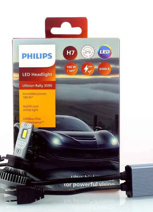 Philips LED H7 Headlight 12V/24V 4200K 5700K 6000K 6500K Bright White Auto Headlight LED Lamps,