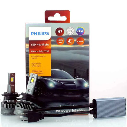 Philips LED H7 Headlight 12V/24V 4200K 5700K 6000K 6500K Bright White Auto Headlight LED Lamps,