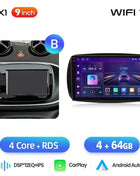 Junsun 8 Core Wireless CarPlay Android Auto Car Radio For Mercedes Benz Smart 453 Fortwo 2014-2020 4G WiFi GPS Navigation Stereo