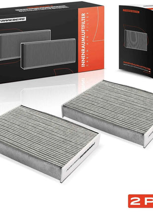 Filtro Abitacolo Frankberg 2x con Carbone Attivo per Land Rover Range Rover Sport 3L460 L461 PC99934C LR153596 M8E218D483AB