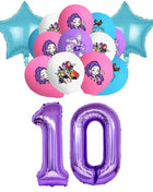 Decorazioni per feste di compleanno a tema stoviglie: tovaglioli di carta, bicchieri, piatti, scatole per caramelle, sacchetti regalo, striscioni e fondali per feste per bambini