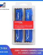 Memoria  DDR3 8GB 16GB 2x4GB (2x8GB) Kit RAM 1866MHz 1600MHz 1333MHz Desktop RAM 240Pins 1.5V DIMM PC Fury Memory Module