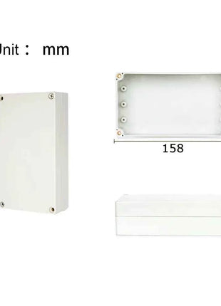 Project Junction Box for Electrical Cable Outdoor DIY Sealed IP67 Enclosure Wire Box 115x90x55mm Waterproof Electronic Cases