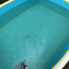 Durevole all'aperto IPOOLGO Famiglia Grande piscina gonfiabile per adulti Rettangolo Piscina ad azione profonda Piscina gonfiabile per bambini