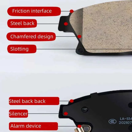 Front brake pads 58101L6A10 for Kia K5 Kaiku (DL3) 2.0T(380T) 2020 2021 2022 2023 2024 2025/ Auto Parts - 02019