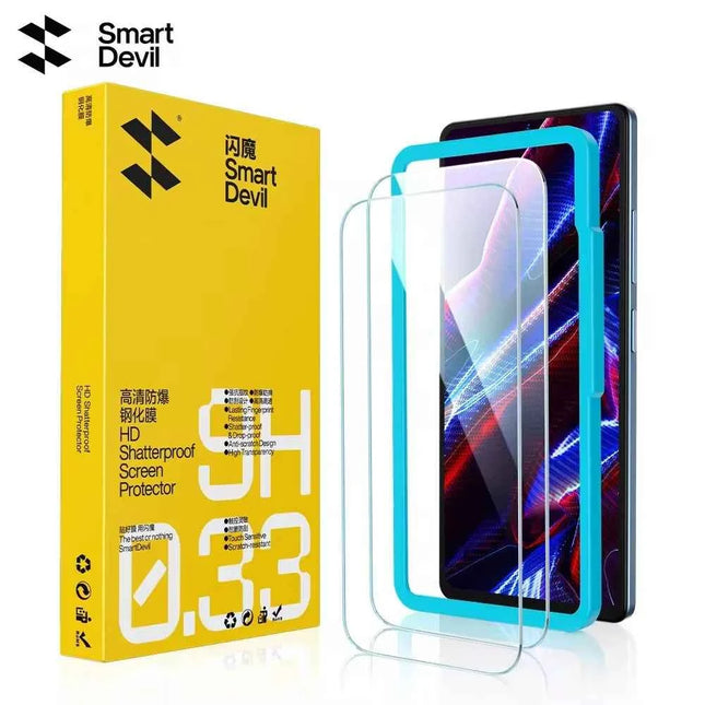 SmartDevil 2PCS Pellicola salvaschermo per Xiaomi 17 15 13T 14T Redmi K90 HD Pellicola in vetro temperato per Redmi Note 13 Pro Note 14 15 Pro