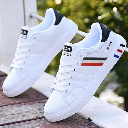 Scarpe da uomo casual sportive di grandi dimensioni per primavera e autunno, nuove, di tendenza, versatili, con fondo piatto, modello 2025